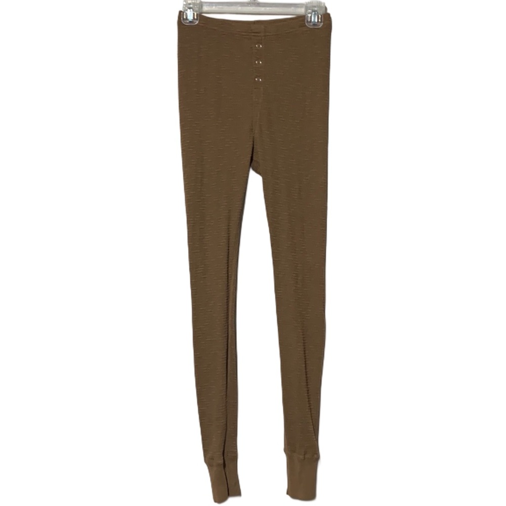 Re/Done Hanes Thermal Leggings - Picture 3 of 7